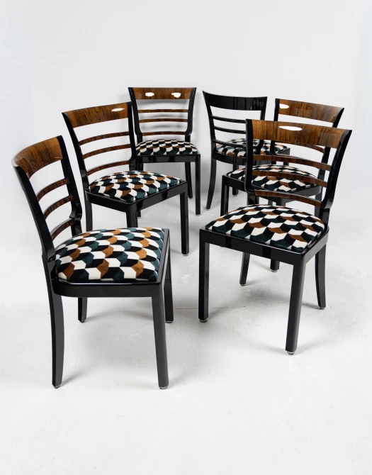 Krzesła do jadalni art déco / modernizm lata 30–40 XX w.
