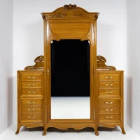 szafa-secesyjna-debowa-antyk-lustro-francja-stara-duza-bielizniarka (2)