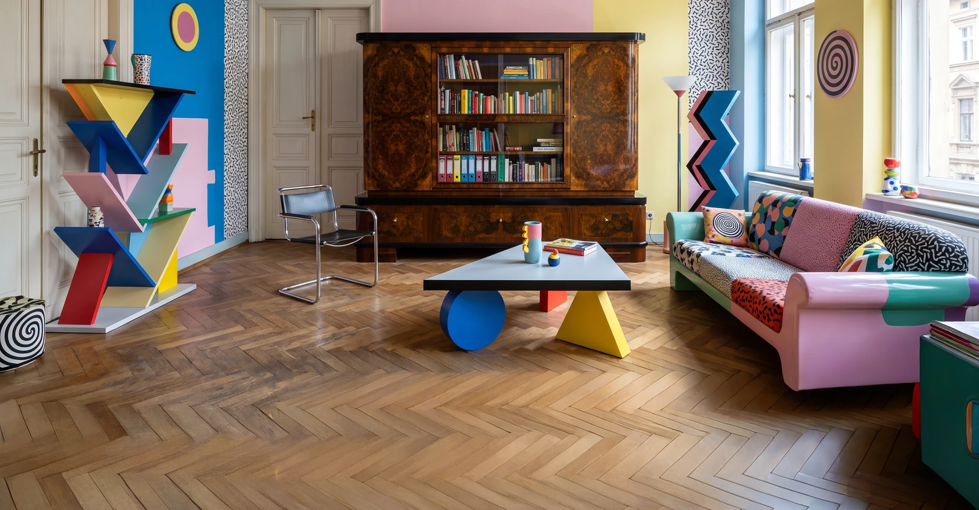 biblioteka-art-deco-styl-memphis-wnetrze-kamienica-top