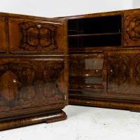 komplet-bufet-kredens-komoda-pomocnik-lustro-art-deco-orzech-antyki-stary (7)