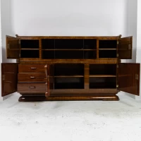 komplet-bufet-kredens-komoda-pomocnik-lustro-art-deco-orzech-antyki-stary (4)