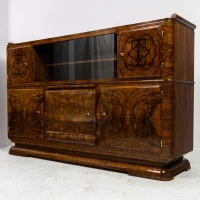 komplet-bufet-kredens-komoda-pomocnik-lustro-art-deco-orzech-antyki-stary (16)