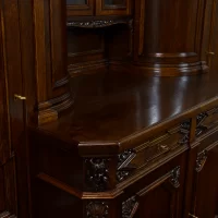 jadalnia-neobarok-kredens-komoda-stol-okragly-krzesla-antyki-komplet (18)