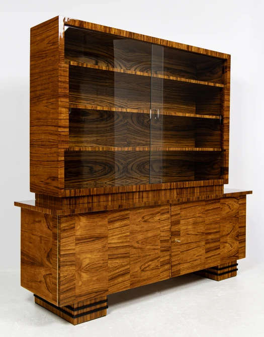 Biblioteka / witryna art déco palisander Szczepan Łojek 1925–1939