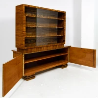 biblioteka-art-deco-palisander-lojek-polska-antyk-witryna-serwantka-4
