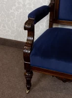 fotel-neorenesans-antyk-stary-eklektyczny-granat-orzech-1 (13)