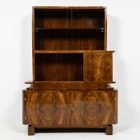 kredens-art-deco-orzech-asymetryczny-witryna-barek-stary-1