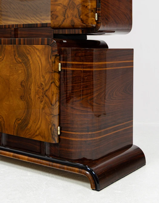 Asymetryczna serwantka art deco 1925-1939 Polska