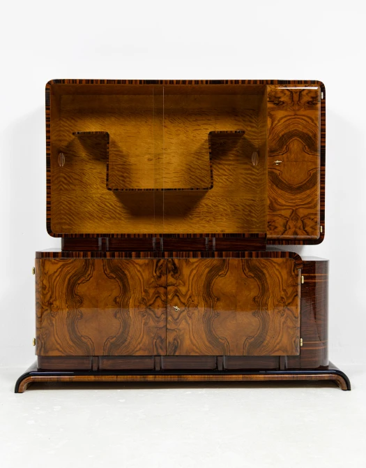 Asymetryczna serwantka art deco 1925-1939 Polska
