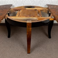 stol-okragly-art-deco-orzech-czarny-rozkladany-stary-polska-antyk (3)