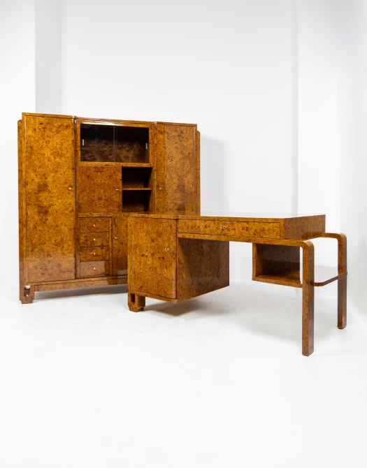 Gabinet art deco biurko biblioteka (1925-1939)