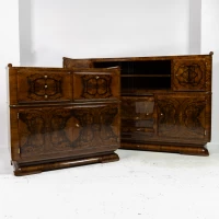 komplet-bufet-kredens-komoda-pomocnik-lustro-art-deco-orzech-antyki-stary (29)