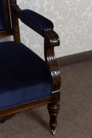 fotel-neorenesans-antyk-stary-eklektyczny-granat-orzech-1 (5)